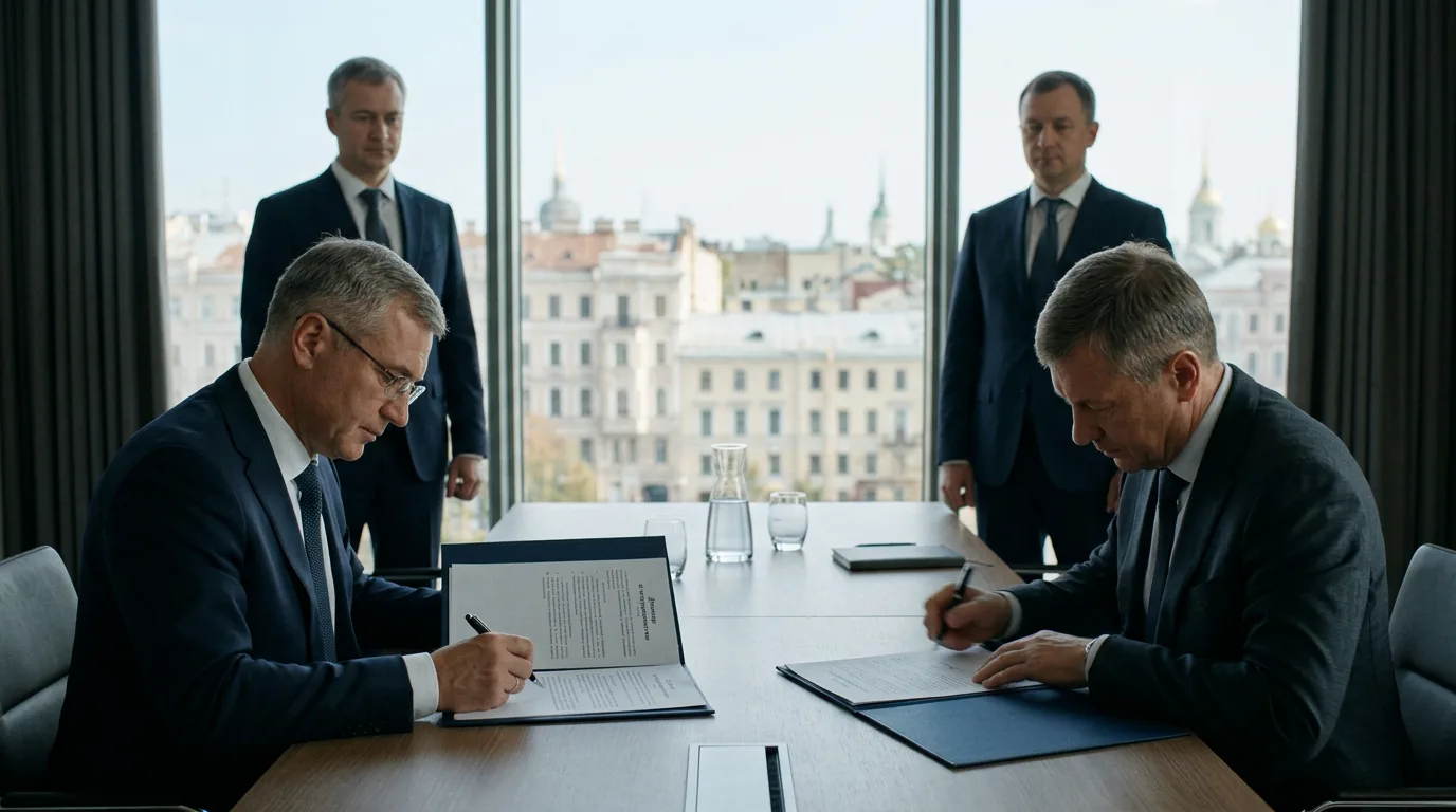 Представители МВД России и Беларуси подписали протокол в Санкт-Петербурге